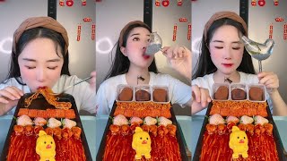 ASMR Today I will eat ludoshock cake 😋ASMR Food 😋 asmr video [upl. by Eycats694]