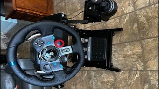 VEVOR G920 Racing Steering Shifter Mount fit for Logitech G27 G25 G29 Gaming Stand Review [upl. by Hsenid]