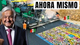 MÉXICO TRANSFORMA la BASURA de EEUU en MONSTRUOSAS CARRETERAS [upl. by Yxel]