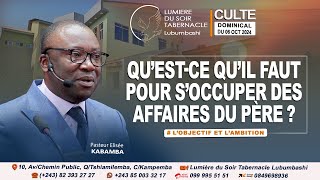 🔴CulteduDimanche06102024LObjectif et lAmbition [upl. by Aicat]