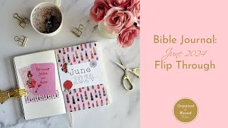 Bible Journal June 2024 Flip Through [upl. by Saleme775]