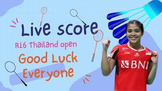 livescore badminton thailand open 2024 super 500 round 16 4 [upl. by Botsford506]