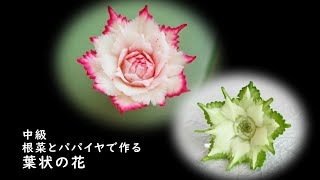 野菜花 葉状の花 根菜とパパイヤ 紹介ミニ動画 [upl. by Falcone404]