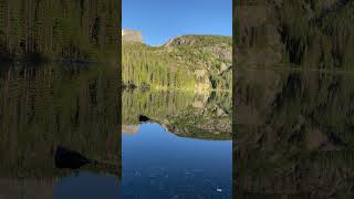 Rocky Mountain National Parksubscribe nature travel lake view hiking shorts [upl. by Arron264]