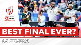 LA SEVENS FINAL  SOUTH AFRICA v FIJI [upl. by Willy652]