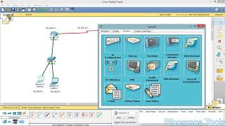 How to connect two Local Area NetworkLAN in Cisco Packet Tracer [upl. by Frolick629]