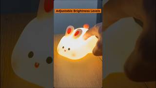 This Squishy Rabbit Night Light Lamp is TOO ADORABLE 🥹🐰 shorts bunny cute [upl. by Eslud]