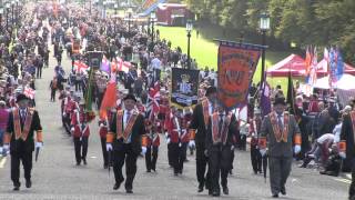 Ulster Covenant Orange Order parade 2012 [upl. by Rogovy]