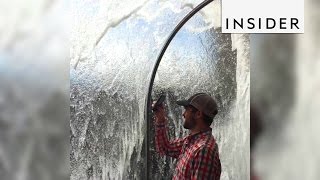 The Monterey Bay Aquarium has a feature that lets you walk under the ocean [upl. by Hillery]