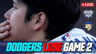 Dodgers Lose NLCS Game 2 Did Dodgers Punt Game 2 Big Takeaways Reaction amp More [upl. by Daigle]