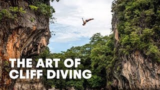 How to master the art of cliff diving [upl. by Nivej]