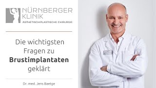 Brustimplantate ✓ Die wichtigsten Fragen beantwortet von 👨‍⚕️ Dr Baetge [upl. by Vladamir669]