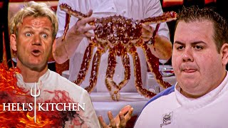 Oh Crab The Best Challenges With Crabs  Hell’s Kitchen [upl. by Nylarej]