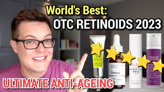 Best OTC RETINOIDS 2023  Ultimate AntiAging Serums [upl. by Blunt]