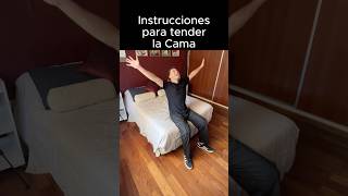 Instrucciones Para Tender la Cama 🛌 gastiobeide youtubeshorts shorts [upl. by Eceinal]