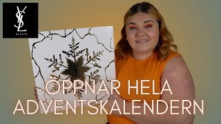 ÖPPNAR YSL ADVENTSKALENDER 2023 årets sämsta adventskalender kanske [upl. by Teddy937]