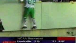 Marshall Thundering Herd  Randy Moss TD vs Montana [upl. by Wilinski402]