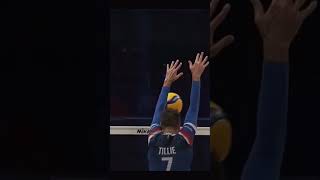 Insane rally🔥VNL 2024 Finals Japan vs France volleyball japanvolleyball ishikawa バレーボール [upl. by Aihsia]