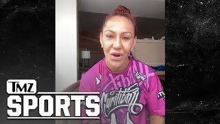 Cris Cyborg Wants To Rematch Amanda Nunes in UFCBellator Cross Promotion  TMZ Sports [upl. by Arbba]