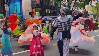 Harajuku Omotesando Hello Halloween 2024 japan 4k60fps omotesando [upl. by Epillihp]