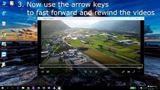 Fast forward and rewind with keyboard Windows 10 quotvideoquot [upl. by Salomone295]