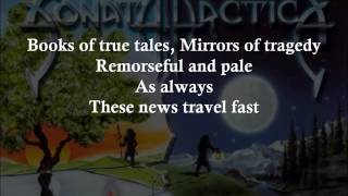 False News Travel Fast  SONATA ARCTICA  Lyrics  HD [upl. by Gokey91]