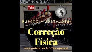 Resolução EsPCEx 2017  2018  Física  Plano Inclinado [upl. by Matejka]