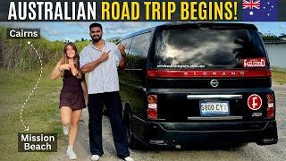 Australian East Coast Road Trip  Day 1 Cairns to Mission Beach 🇦🇺 [upl. by Zerline]