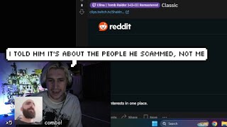 xQc says quotSlickerquot reached to him 2 months Ago [upl. by Currie]