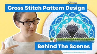 How I design my own cross stitch patterns from scratch  and you can too [upl. by Hellah]