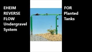 BEST Undergravel Filter  REVERSE FLOW made for PLANTED TANKS [upl. by Aivun]