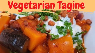 Vegetarian Tagine recipe Healthy Vegetable Tagine with Roasted Chickpeas [upl. by Eiaj816]