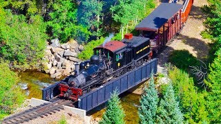 Georgetown Loop Railroad Steam Train [upl. by Haniraz]