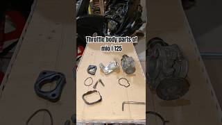 Attaching the throttle body of mio i 125 shortvideo ideas likeandsubscribe [upl. by Early]