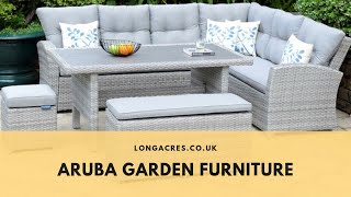 Longacres Lifestyle Garden Aruba Garden Furniture Range 2018 [upl. by Adnahsed495]