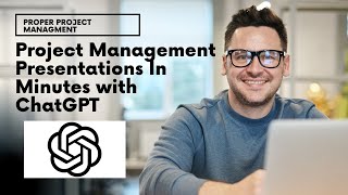 Project Management Presentations In Minutes with ChatGPT [upl. by Callum134]