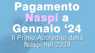 Pagamento NASPI INPS a Gennaio 2024 Ultime notizie [upl. by Honora235]