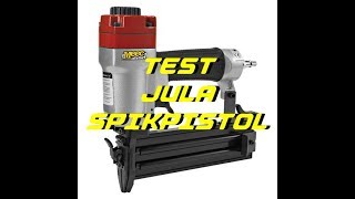 Testar Julas spikpistol tryckluft [upl. by Jen]