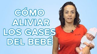 3 posturas para sacar los gases al bebé  Ayudar al bebé a expulsar el aire [upl. by Denyse]