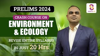 Environment amp Ecology  Crash Course  Prelims 2024  UPSC CSE  Sunya IAS [upl. by Aicilic]