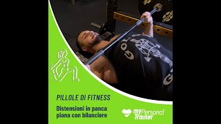 Distensioni in panca piana con bilanciere  Luca Biolo Shorts [upl. by Girovard]