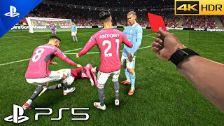 PS5 EA FC 24 Looks AMAZING on PS5  Realistic ULTRA Graphics Gameplay 4K 60FPS HDR FIFA 24 [upl. by Larrisa]