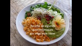 Comment préparer un buddha bowl plat végétarien complet [upl. by Salaidh]