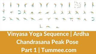 Peak Pose Ardha Chandrasana  Vinyasa Yoga Sequencing Planning for Yoga Teachers Part 1Tummeecom [upl. by Lleynad]