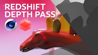 Creating DOF with a Depth Pass AOV in Redshift  Cinema 4D [upl. by Octave]