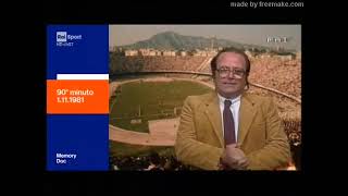 Novantesimo Minuto settima giornata Serie A 1981 82 [upl. by Os]