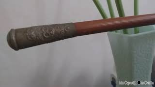 Vintage George VI Royal Army Service Corps Bamboo Swagger Stick WW2 Military [upl. by Marietta171]