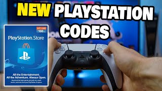 How to get 100 FREE PSN CODES in 2024  Free PSN Gift Card Codes 💰 [upl. by Eiuqnom]