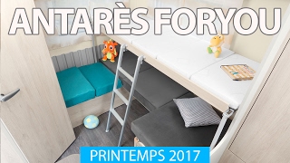 Caravane Caravelair Antarès FORYOU  printemps 2017 [upl. by Shaner922]