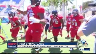 2019 FAU Spring Football [upl. by Pestana]